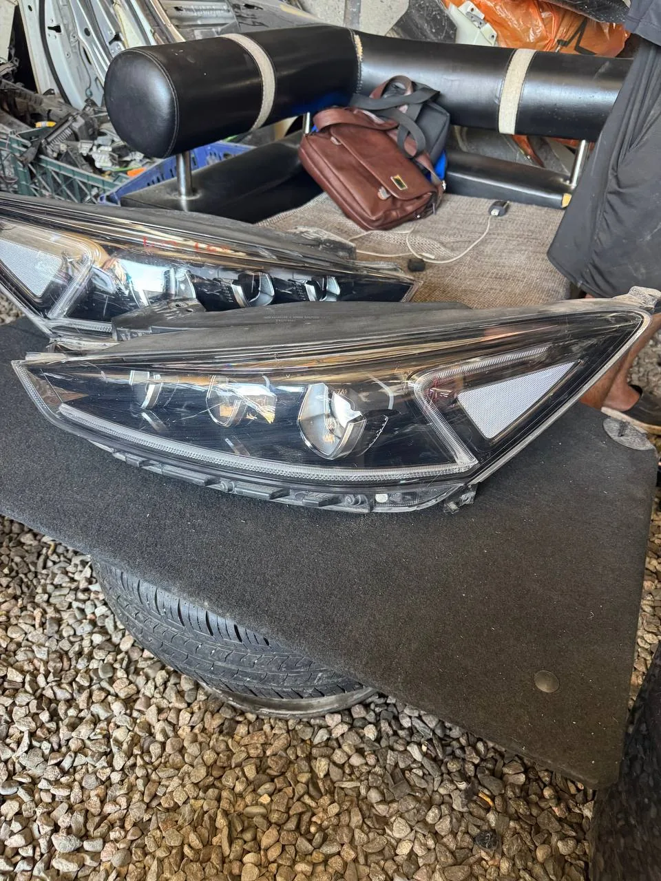 Kia K7 2017- 2019 г. Передняя фара 